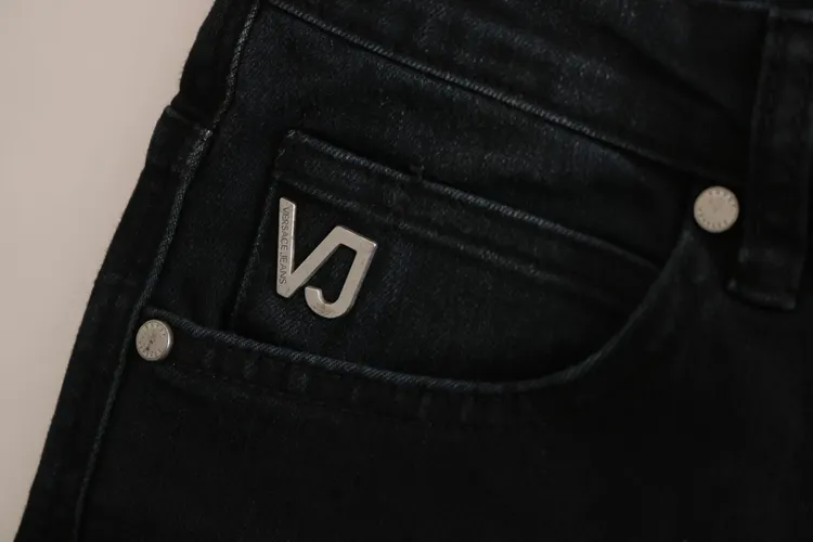 Dark Dora Slim Fit Denim Women's Pants - Versace Jeans Couture - Modalova