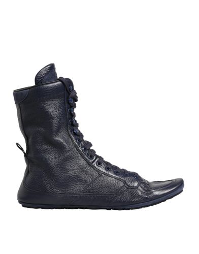Dark Deer Leather Mid Calf Boots Men's Shoes - Dolce & Gabbana - Modalova