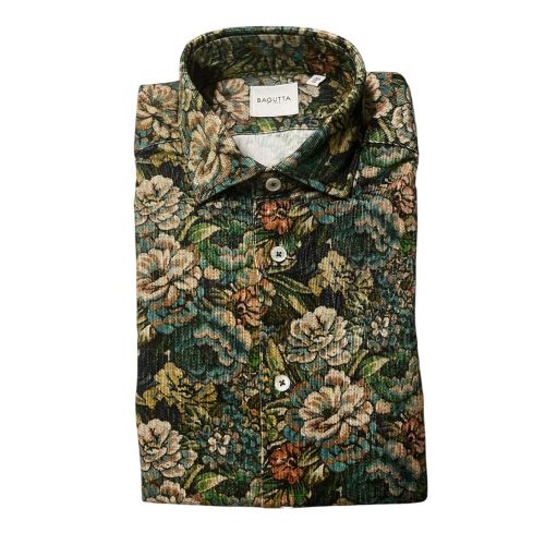 Cotton Men Men's Shirt - Bagutta - Modalova