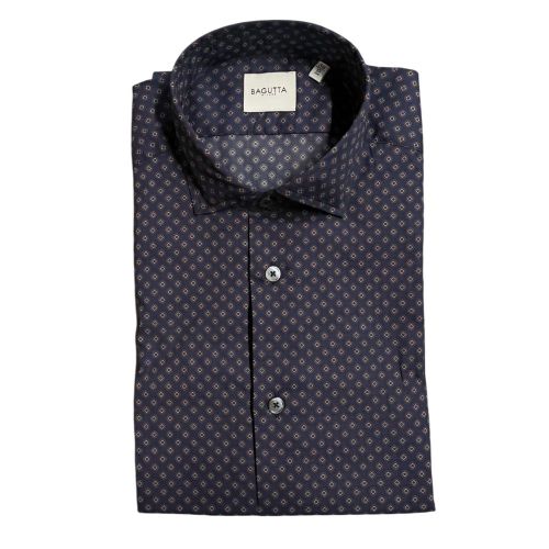 Cotton Men's Slim Fit Men's Shirt - Bagutta - Modalova
