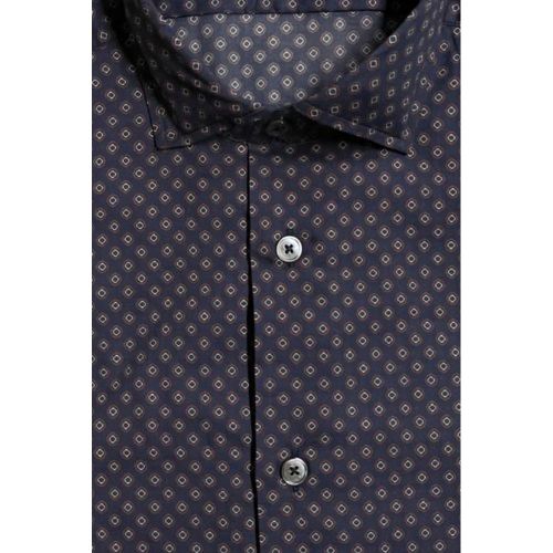 Cotton Men's Slim Fit Men's Shirt - Bagutta - Modalova