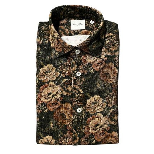 Cotton Men's Men's Shirt - Bagutta - Modalova