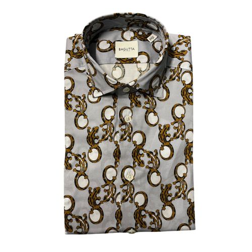 Cotton Men Men's Shirt - Bagutta - Modalova