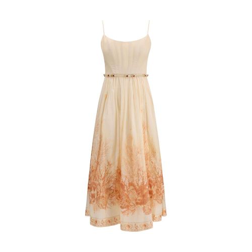 Cotton Long Women's Dress - Zimmermann - Modalova