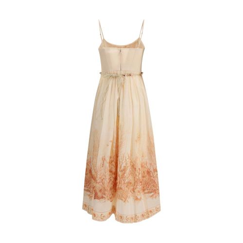 Cotton Long Women's Dress - Zimmermann - Modalova