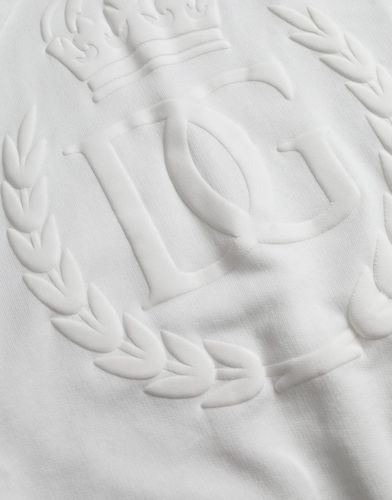 Cotton Hooded Pullover Sweatshirt Men's Men - Dolce & Gabbana - Modalova