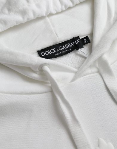 Cotton Hooded Pullover Sweatshirt Men's Men - Dolce & Gabbana - Modalova