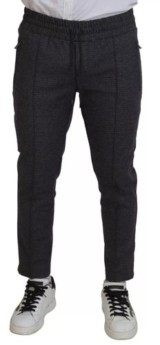 Striped Wool Skinny Trouser Men's Pants - Dolce & Gabbana - Modalova