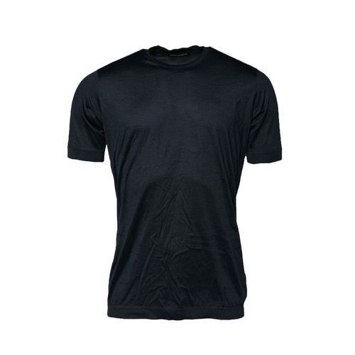 Dark Silk Crew Neck Short Sleeve Men's T-shirt (Pre-Owned) - Dolce & Gabbana - Modalova