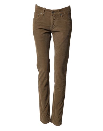 Cotton Stretch Skinny Men Denim Men's Jeans - Dolce & Gabbana - Modalova