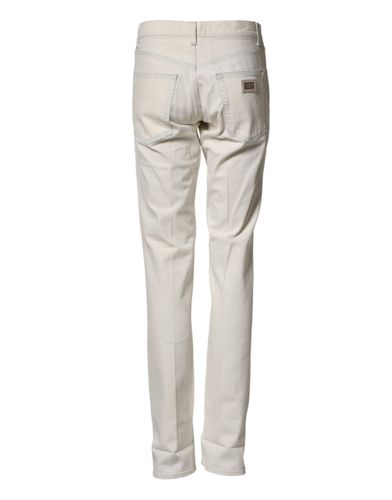 Cotton Skinny Denim Trouser Men Men's Jeans - Dolce & Gabbana - Modalova