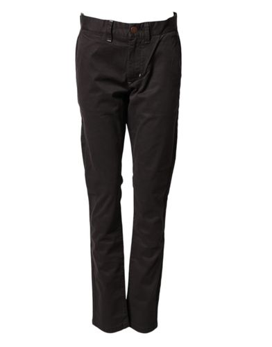 Dark Cotton Stretch Straight Mid Waist Trouser Men's Pants - Sun68 - Modalova