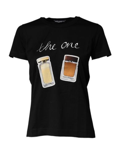 Graphic Crew Neck Short Sleeves Women's T-shirt (Pre-Owned) - Dolce & Gabbana - Modalova