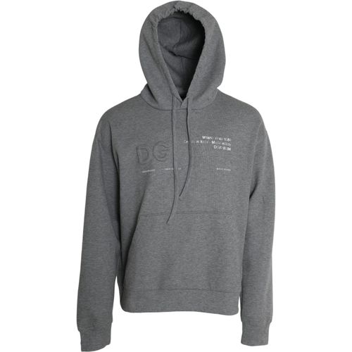 Logo Cotton Hooded Sweatshirt Men's Sweater (Pre-Owned) - Dolce & Gabbana - Modalova