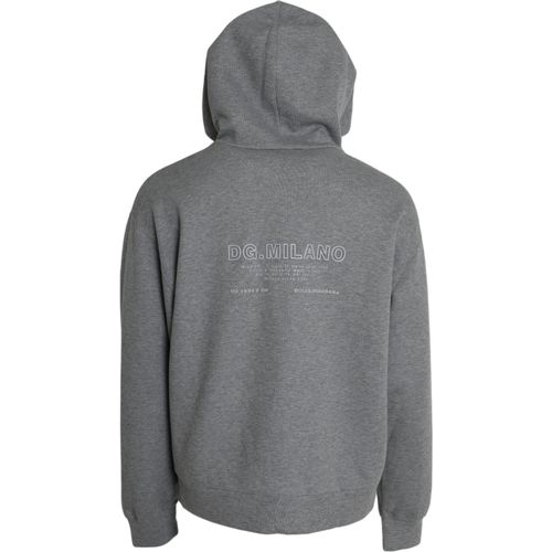 Logo Cotton Hooded Sweatshirt Men's Sweater (Pre-Owned) - Dolce & Gabbana - Modalova