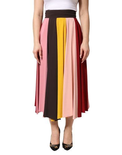 Viscose High Waist Midi Women's Skirt (Pre-Owned) - Dolce & Gabbana - Modalova