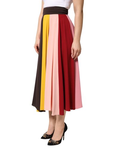 Viscose High Waist Midi Women's Skirt (Pre-Owned) - Dolce & Gabbana - Modalova