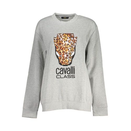 Grigio Polyester Women Women's Sweatshirt - Cavalli Class - Modalova