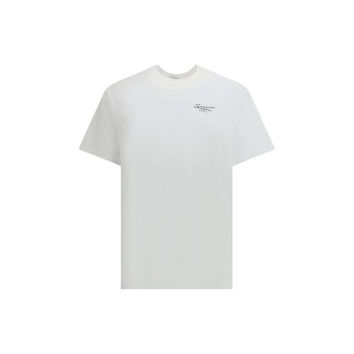 Givenchy White Cotton Men's T-Shirt - Givenchy - Modalova
