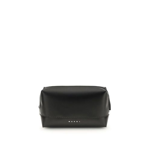 Calf Leather Bos Taurus Shoulder Men's Bag - Marni - Modalova