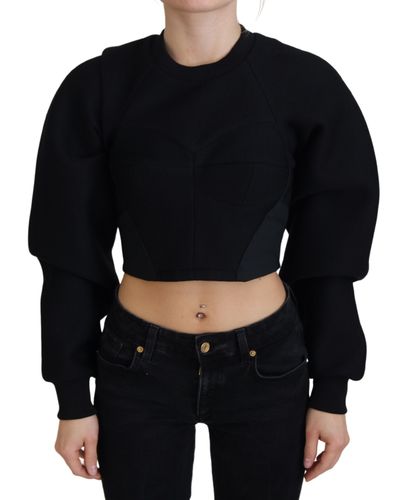 Cropped Zipper Back Sweatshirt Women's Sweater (Pre-Owned) - Philosophy - Modalova