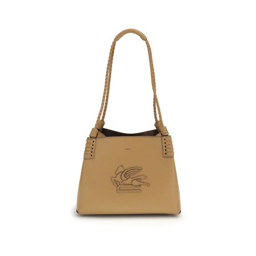 Calf Leather Bos Taurus Shoulder Women's Bag - Etro - Modalova