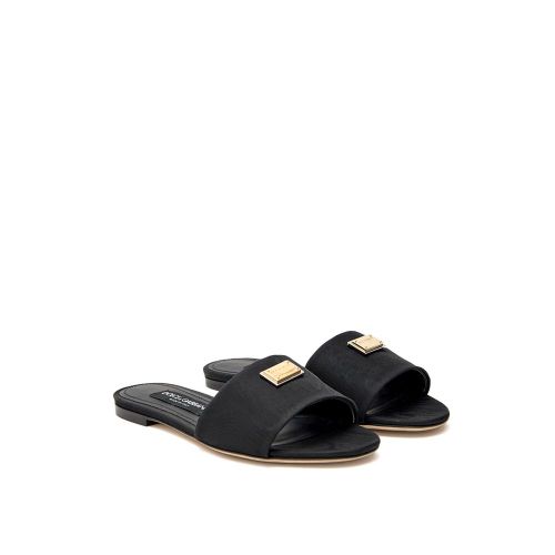 Polyester Women's Slippers - Dolce & Gabbana - Modalova