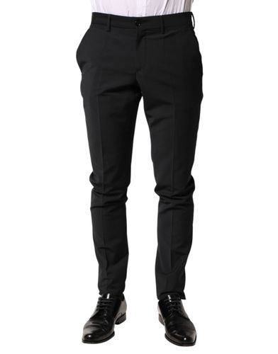 Wool Formal Dress Men Trouser Men's Pants - Dolce & Gabbana - Modalova