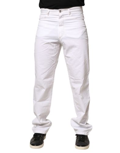 Cotton Mid Waist Straight Men Denim Men's Jeans (Pre-Owned) - Fred Perry - Modalova