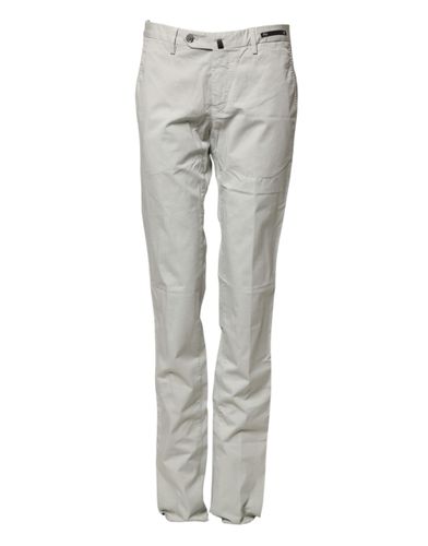 Light Mid Waist Men Straight Chino Trouser Men's Pants (Pre-Owned) - PT01 - Modalova