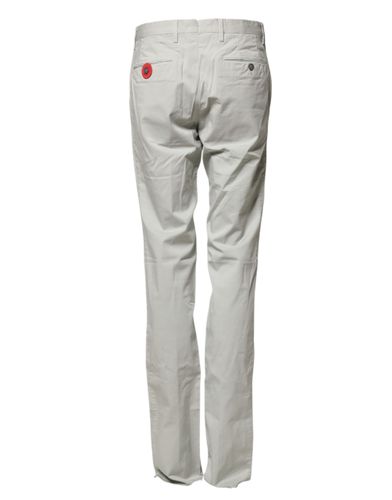 Light Mid Waist Men Straight Chino Trouser Men's Pants (Pre-Owned) - PT01 - Modalova