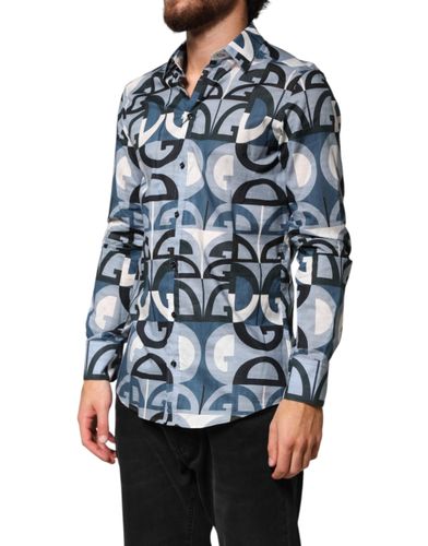 MARTINI Long Sleeves Casual Logo Men's Shirt (Pre-Owned) - Dolce & Gabbana - Modalova