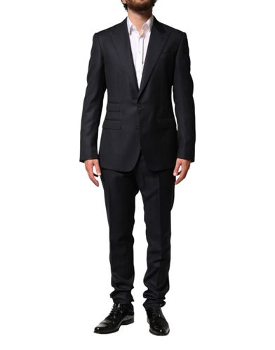 Wool Single Breasted Men 2 Piece Men's Suit - Dolce & Gabbana - Modalova