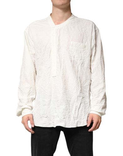 Cotton Men Long Sleeves Men Men's Shirt - Dolce & Gabbana - Modalova