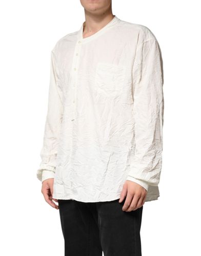 Cotton Men Long Sleeves Men Men's Shirt - Dolce & Gabbana - Modalova