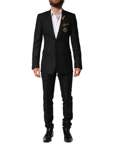 Embellished Single Breasted 2 Pc Men's Suit - Dolce & Gabbana - Modalova