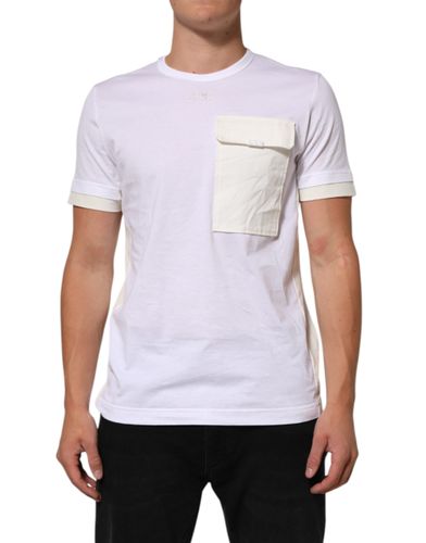 Cotton Pocket Short Sleeves Men's T-shirt (Pre-Owned) - Dolce & Gabbana - Modalova