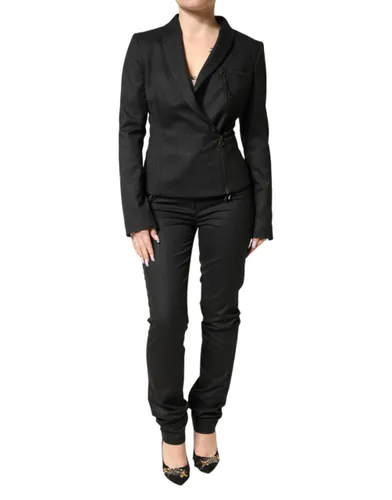 Double Breasted Pants Blazer Jacket 2 Piece Women's Suit - Exte - Modalova