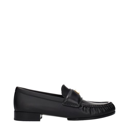 Leather Slip-On Women's Loafers - Givenchy - Modalova