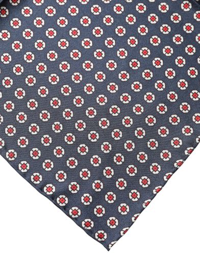 Patterned Silk Square Handkerchief Men's Scarf - Dolce & Gabbana - Modalova