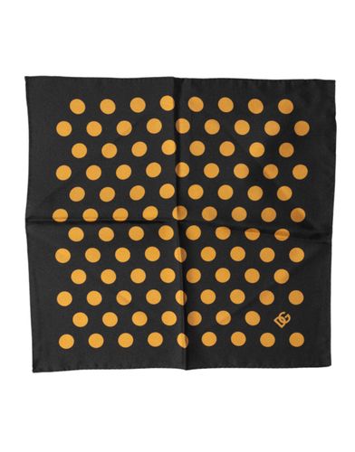 Polka Dot Square Handkerchief Men's Scarf - Dolce & Gabbana - Modalova