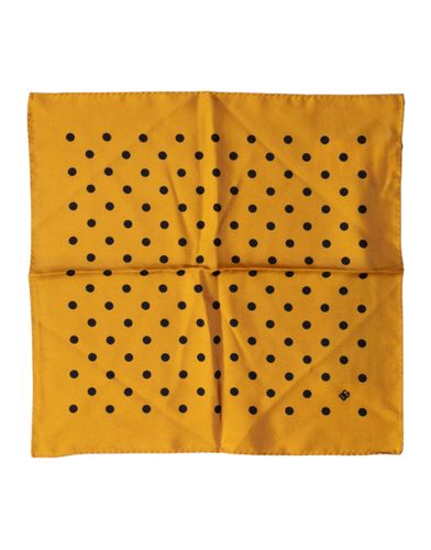 Polka Dot Square Handkerchief Men's Scarf - Dolce & Gabbana - Modalova