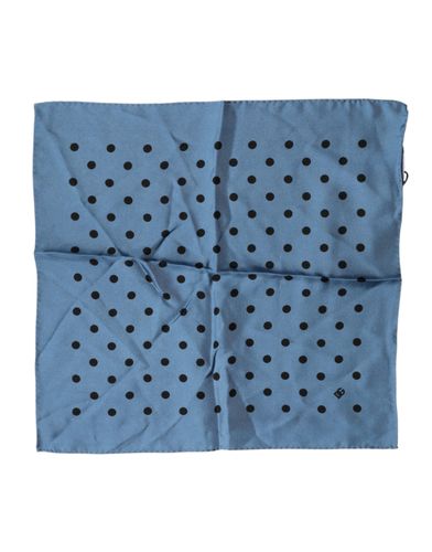 Polka Dot Square Handkerchief Men's Scarf - Dolce & Gabbana - Modalova