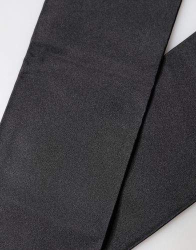 Silk Fringes Neck Wrap Foulard Men's Scarf - Dolce & Gabbana - Modalova