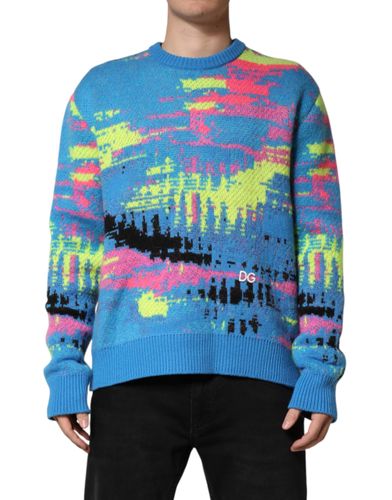 Men Crew Neck Pullover Men's Sweater - Dolce & Gabbana - Modalova
