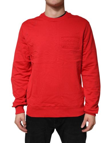 Logo Cotton Crew Neck Sweatshirt Men's Sweater (Pre-Owned) - Dolce & Gabbana - Modalova