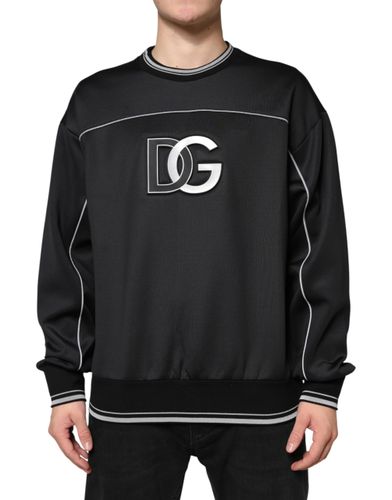 DG Logo Crew Neck Sweatshirt Men's Sweater - Dolce & Gabbana - Modalova