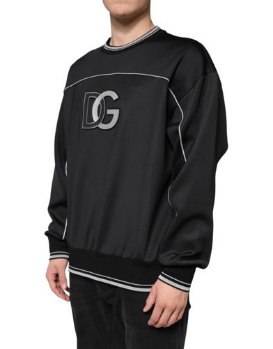 DG Logo Crew Neck Sweatshirt Men's Sweater - Dolce & Gabbana - Modalova