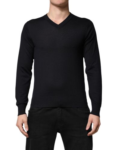 Cashmere V-Neck Men Pullover Men's Sweater (Pre-Owned) - Dolce & Gabbana - Modalova