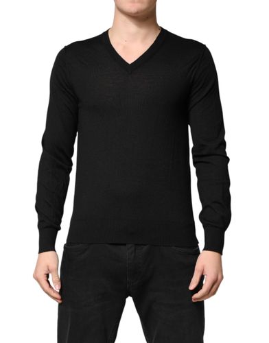 Cashmere V-Neck Men Pullover Men's Sweater (Pre-Owned) - Dolce & Gabbana - Modalova